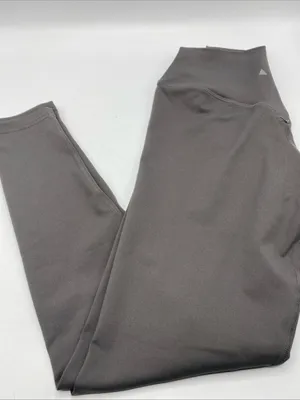 Balance Athletica Yoga Pants Small High Waisted Gray Blue Camo Gym CrossFit 2 thumbnail 3