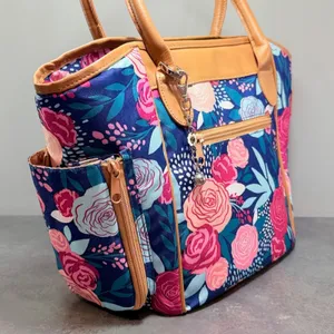 Fit & Fresh Beechwood Floral Large Insulated Lunch Tote Bag NWT thumbnail 2