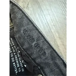 American Eagle Mom Jean Black 4 Short Stretchy Streetwear thumbnail 4