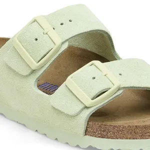 Birkenstock Women's Arizona Soft Footbed Sandals Faded Lime Size 5 US/36 EU NWB thumbnail 5