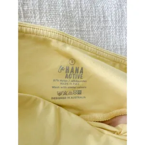 LAHANA Active | Archer Biker Short in Butter Yellow | Sz S thumbnail 7