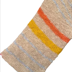 Dokotoo Striped Multicolor Women's Knit 3/4 Sleeve Sweater thumbnail 5