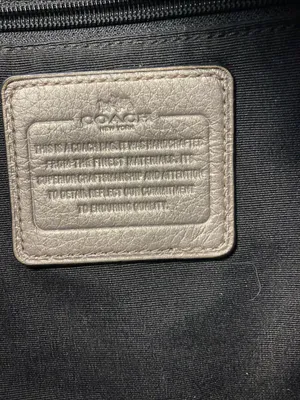 Coach Isabelle 2 way carry Pebbled Leather Shoulder or crossbody or tote thumbnail 8