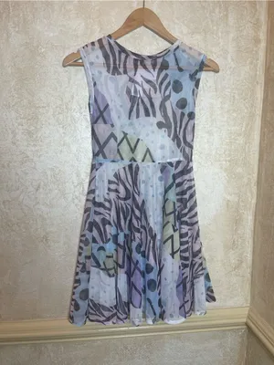 Free People x Mola Mola Disco Alley Maya Dress Sheer Tulle Mesh Sz M Resortwear thumbnail 8