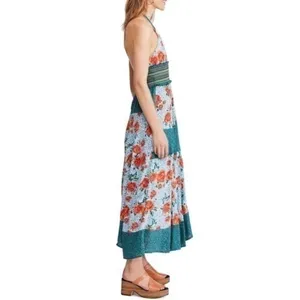 Free People Gabriella Halter Midi Dress thumbnail 2
