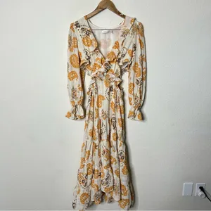 Bishop + Young x Anthropologie Paloma Cut-Out‎ Dress In Montecito Womens Size S thumbnail 4