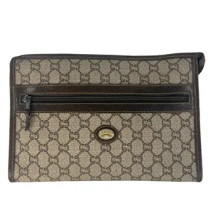 Gucci Plus‎ Monogram Top Zip Pouch Clutch thumbnail 2