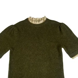 Zara Alpaca Wool Short Sleeve Sweater Large New with Tags thumbnail 7
