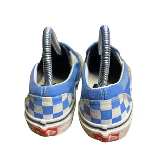 VANS Classic‎ Slip-On Checkerboard Blue/ White Unisex Sneakers Y3.5/M3.5/W5.0 thumbnail 5