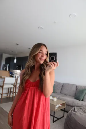 American Eagle Red Mini Dress  thumbnail 2