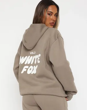 White Fox Boutique Offstage Hoodie in Fawn thumbnail 2