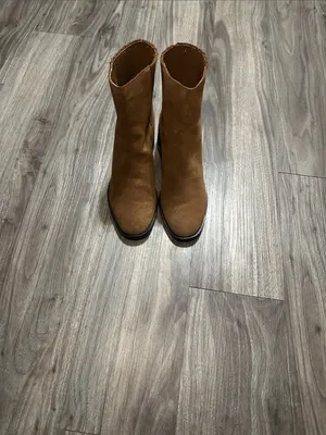 Dolce Vita Tan Suede Ankle Boots Size 7 thumbnail 3