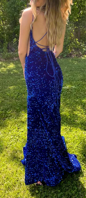 AMARRA Prom Dress Blue Size 00 thumbnail 3