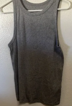 FINAL MARKDOWN A new day ribbed tank top xl thumbnail 1