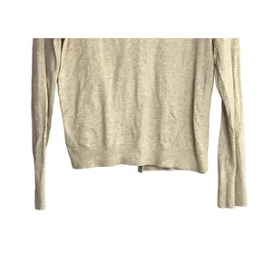J.Crew Cotton Button Down Long Sleeve Crew Neck Sweater Cardigan S Cream #2304 thumbnail 6