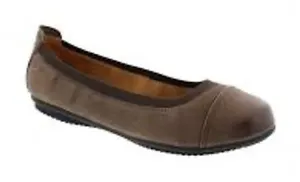 Josef Seibel 07 ballet flats brown leather women's size 39 8.5 business casual‎ thumbnail 1