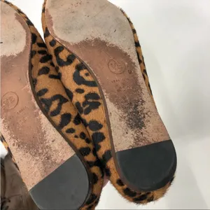 Veronica Beard Griffin Flat Loafers in Leopard Size 36.5 Leather Cowhide thumbnail 6