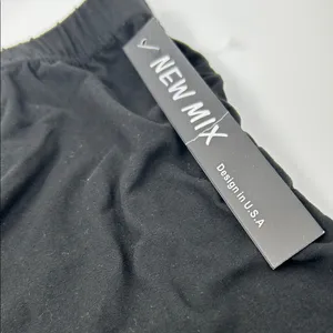 New Mix Black and White Women's Athletic Shorts thumbnail 4