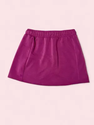 all in motion Magenta Drawstring Active Skort with Black Piping thumbnail 2