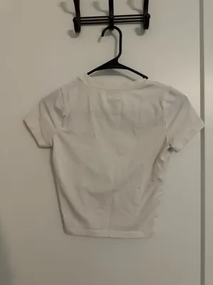 White Hollister Top thumbnail 2