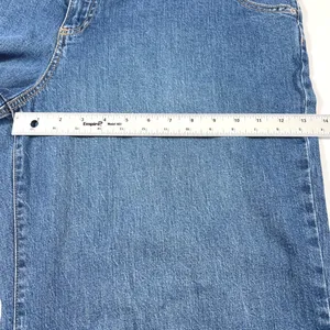 Banana Republic Mid-Rise Barrel Jean‎ 33/16 Medium Wash Casual Chic Minimalist thumbnail 11