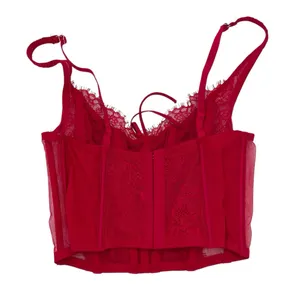 Victoria's Secret Dream Angels Unlined Lace Up Corset Size Small DD Fairycore thumbnail 3