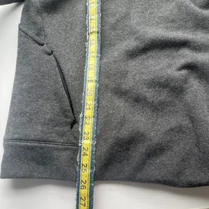 Lululemon &go Endeavor Long Sleeve Heathered Black Open-Back Sweatshirt Medium thumbnail 6