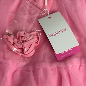 Beginning Boutique Pink Strapless‎ Tulle Mini Dress Size 2 Party Cocktail thumbnail 11
