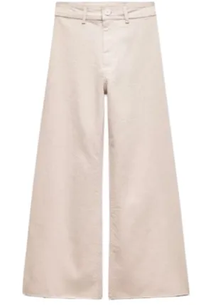 ZARA Wide-Leg Marine Jeans thumbnail 1