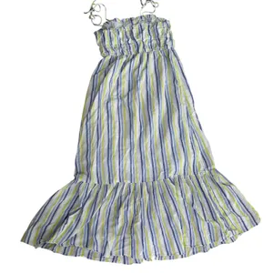 Aerie $78 breezy button down maxi dress beach‎ boho tiered coastal 2022 medium thumbnail 4