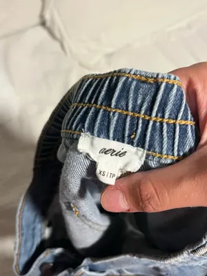 Aerie Jean Shorts Stretch thumbnail 3