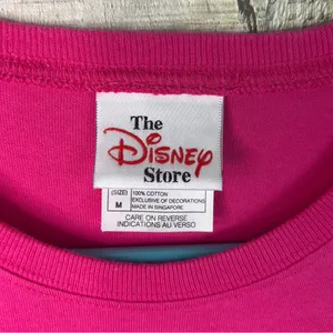 The Disney Store Size Medium Pink Crewneck Short Sleeve Minnie Mouse T-Shirt thumbnail 4