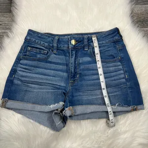 American Eagle Super Stretch High Rise Shortie Shorts thumbnail 6