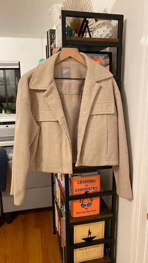 8 Seconds Cropped Fall Jacket Tan Size M thumbnail 3