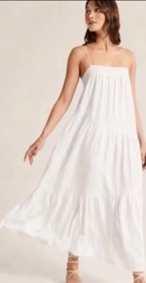 Abercrombie & fitch tiered maxi dress size medium thumbnail 1