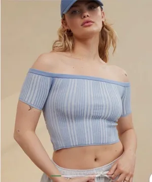 Aerie Reversible Sweater Crop Top thumbnail 1