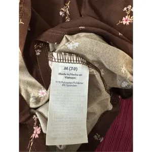 Brown floral tank top Brown Size M thumbnail 6
