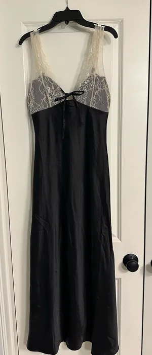 Thirty Thirty LA Black Dress with Lace Detail S thumbnail 1
