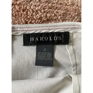 Harold’s Beige Pencil Skirt with Multicolor Embroidery - Size 2 thumbnail 2