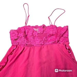 Victoria's Secret Vintage Pink Babydoll‎ Slip thumbnail 2