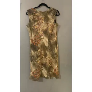 K Petite Vintage 90s Y2k Grunge Women‎ Green Brown Floral Paisley Fairy Dress thumbnail 4