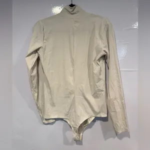 SPANX Off-White Ribbed Bodysuit‎ thumbnail 4