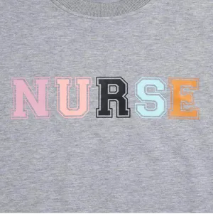 Nurse Sweatshirt Gray Size L thumbnail 2
