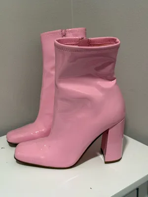 Steve Madden Pink Boots thumbnail 2