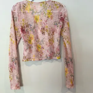 Free People We The Free Women's Angelina Floral Print Crop Top Large thumbnail 6