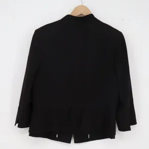 White House Black Market Blazer Womens 14 Career Black 3/4 Sleeve Excellent thumbnail 5
