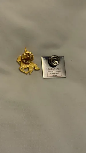 USA Olympic Pin Set - Red, Black & Gold Enameled Pins thumbnail 2