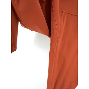 Lululemon Fast and Free High-Rise Crop 23" Size 6 Leggings Dark Terracotta thumbnail 8
