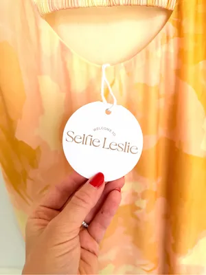 Selfie Leslie Warmth Of Love Mesh Maxi Dress Orange Pink Peach Yellow Large NWT thumbnail 10