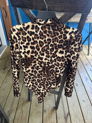 Vintage Deadstock Madrag animal print body suit size medium mobwife retro chic thumbnail 7